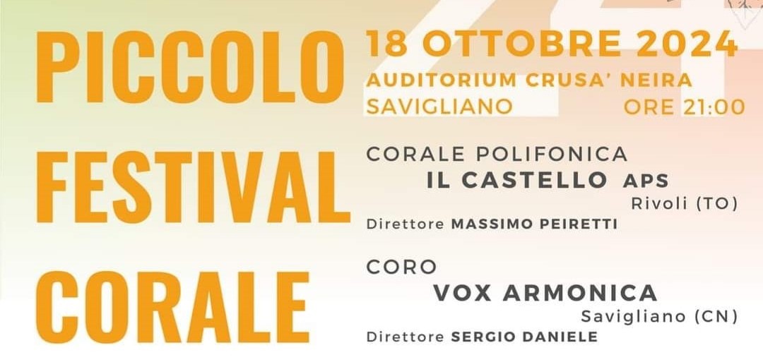 Piccolo Festival Corale